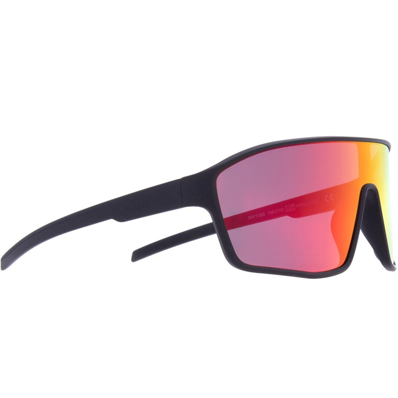 Lunettes de soleil Red Bull Spect Daft noires avec verres bleu-rouge