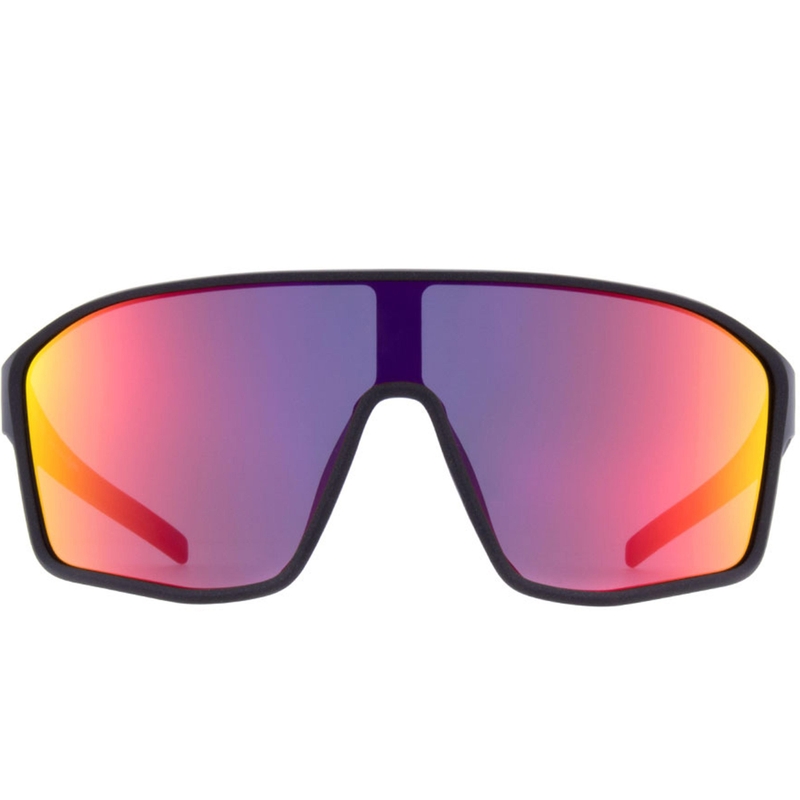 Lunettes de soleil Red Bull Spect Daft noires avec verres bleu-rouge