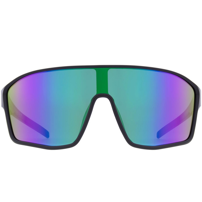Lunettes de soleil Red Bull Spect Daft noires à verres violets