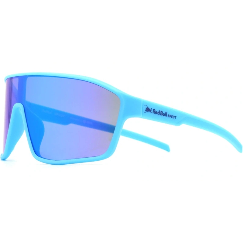 Lunettes de soleil Red Bull Spect Daft bleu clair avec verres bleus
