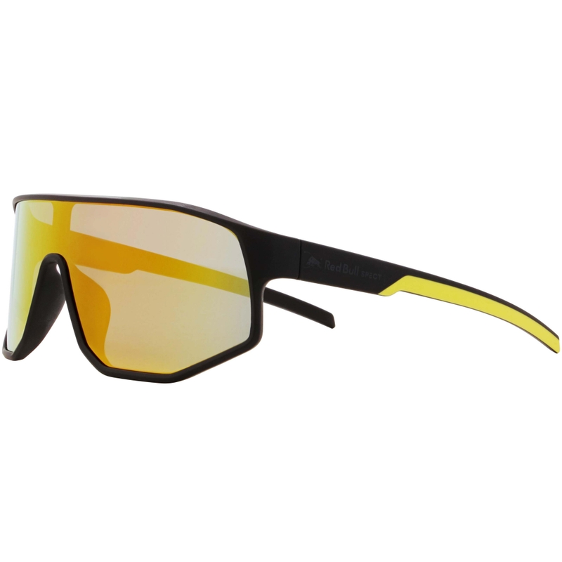 Lunettes de soleil Red Bull Spect Dash noires avec verres bleu-jaune