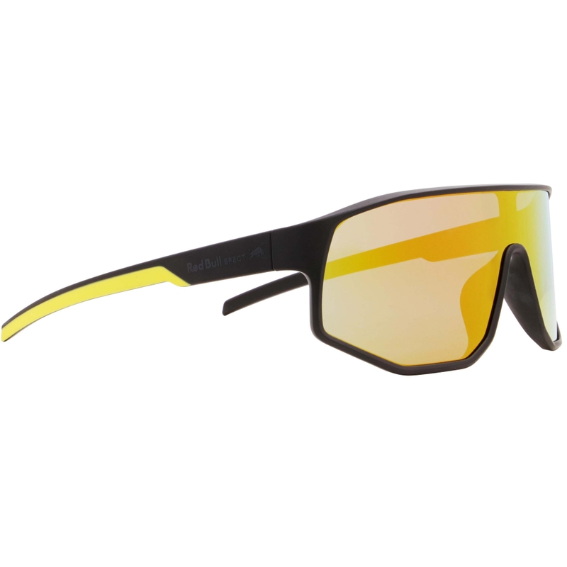 Lunettes de soleil Red Bull Spect Dash noires avec verres bleu-jaune