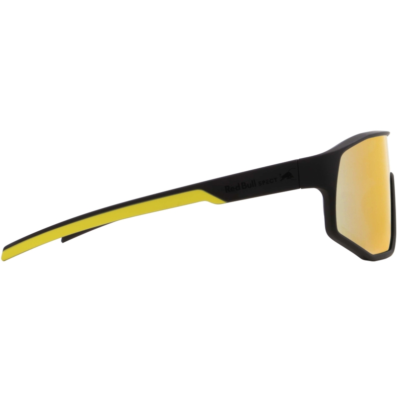Lunettes de soleil Red Bull Spect Dash noires avec verres bleu-jaune