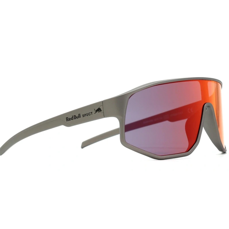 Lunettes de soleil Red Bull Spect Dash grises à verres violets