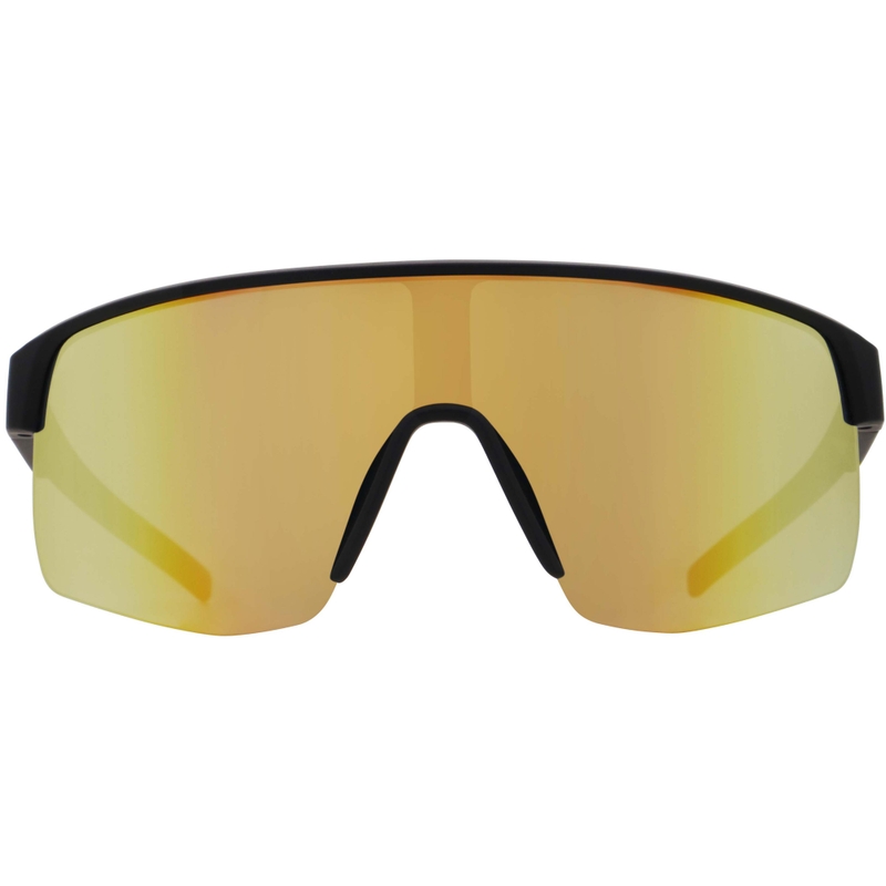 Lunettes de soleil Red Bull Spect Dakota noires avec verres bleu-jaune