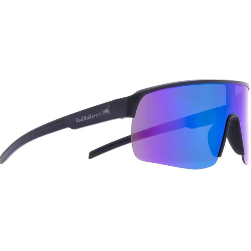 Lunettes de soleil Red Bull Spect Dakota noires avec verres violet-vert
