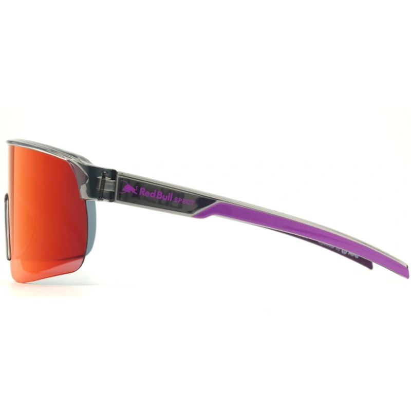 Lunettes de soleil Red Bull Spect Dakota grises à verres violets