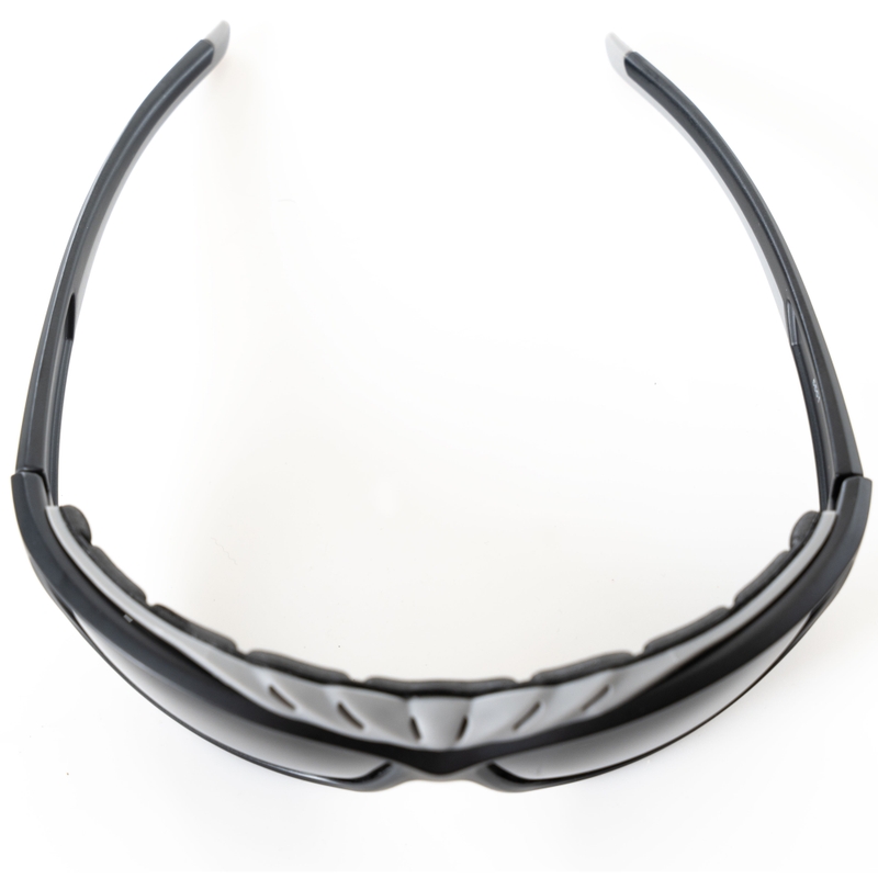 Lunettes de soleil pour casques ouverts MotoZem Forma noires
