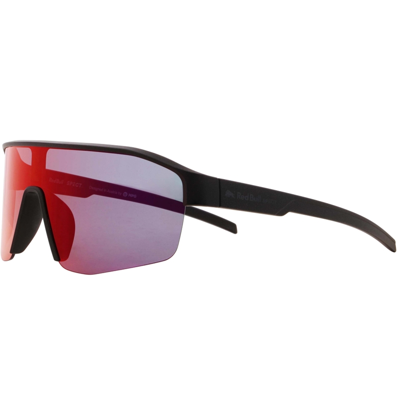 Lunettes de soleil Red Bull Spect Dundee noires à verres bleu-violet