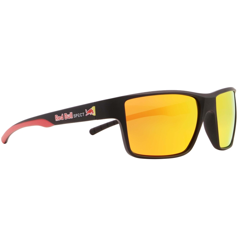 Lunettes de soleil Red Bull Spect Chase noires avec verres marron