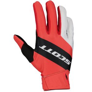 Gants de motocross SCOTT 450 Prospect rouge et noir