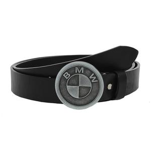 Ceinture moto en cuir avec boucle BMW