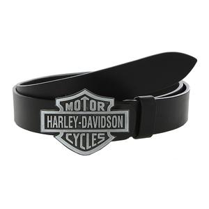 Ceinture moto en cuir avec boucle Harley-Davidson