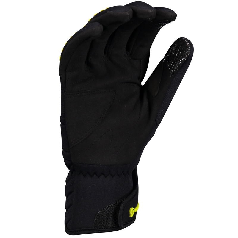 Gants de moto SCOTT Ridgeline Noir Vert citron