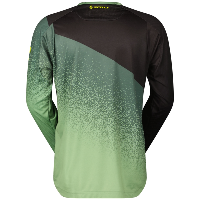 Maillot de motocross SCOTT 350 DIRT EVO noir et vert