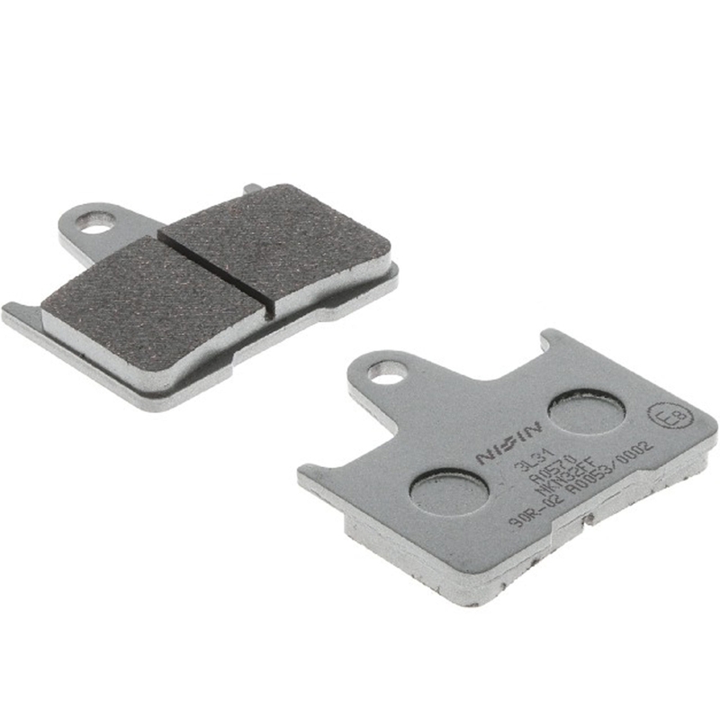 Plaquettes de frein NISSIN semi-métalliques 40 x 53,5 x 8,7 mm (2 pièces)