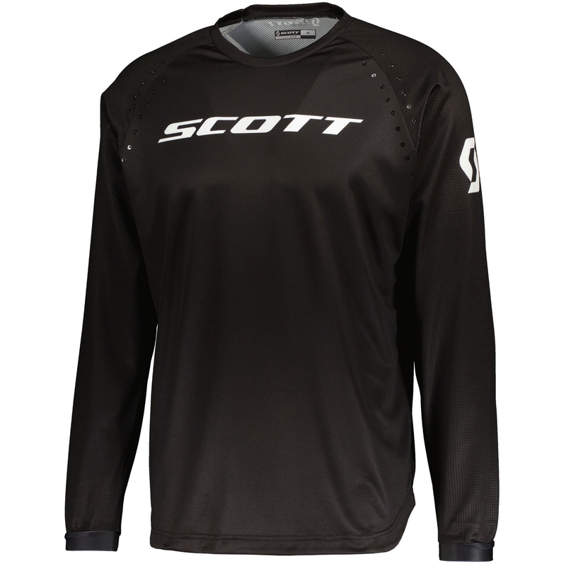 Maillot de motocross SCOTT 350 SWAP EVO noir