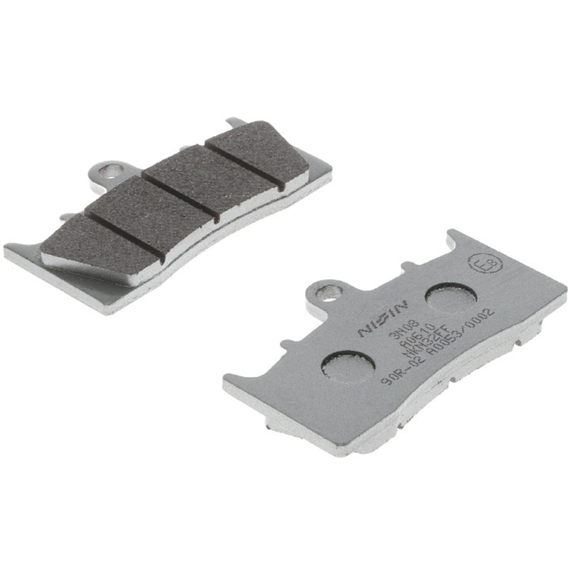 Plaquettes de frein NISSIN semi-métalliques 81 x 46 x 8 mm (2 pièces)