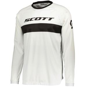 Maillot de motocross SCOTT 350 SWAP EVO noir et blanc