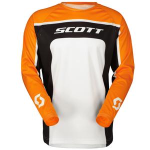 Maillot de motocross SCOTT 350 TRACK EVO noir et rouge