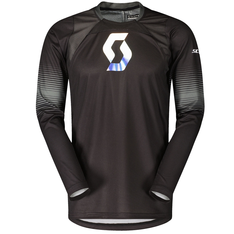 Maillot de motocross SCOTT 450 PODIUM noir-gris