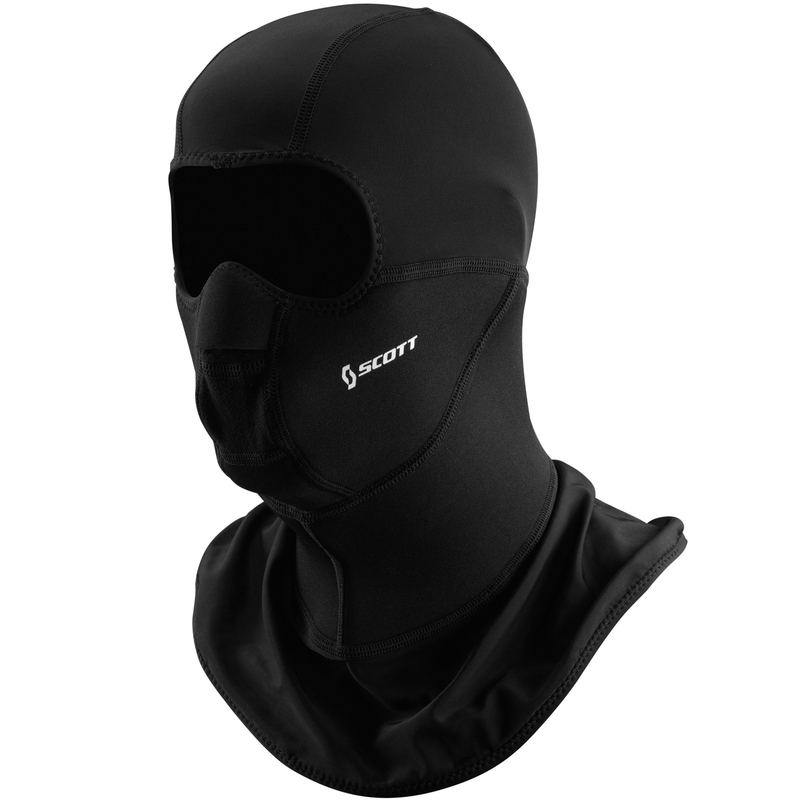 Casque de moto SCOTT FACE HEATER noir