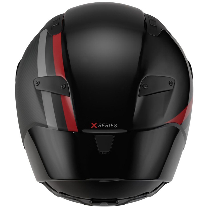 Casque intégral de moto Nolan X-804 RS Ultra Carbon Gemini 364 gris brillant-noir-rouge-anthracite