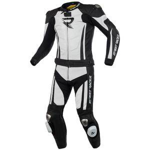 Salopette Street Racer Fasttrack noir et blanc pour hommes soldes