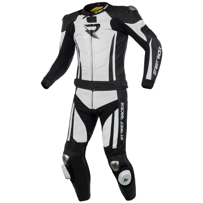 Salopette Street Racer Fasttrack noir et blanc pour hommes soldes