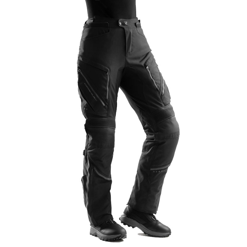 Pantalon de moto long pour femme Rebelhorn Hardy 3.0 noir