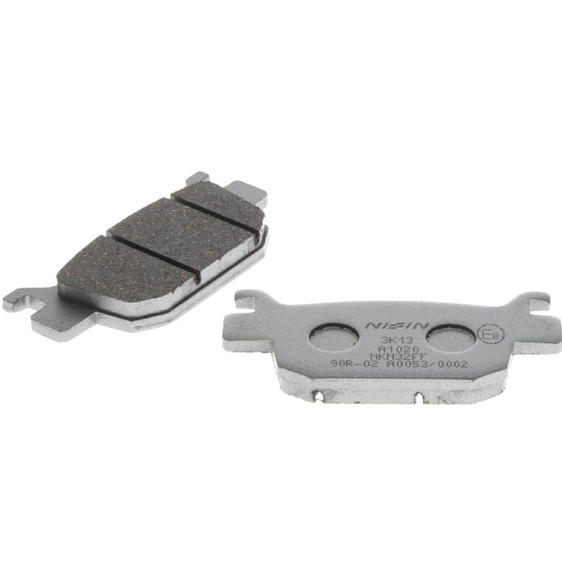 Plaquettes de frein NISSIN semi-métalliques 82 x 37,5 x 9 mm (2 pièces)