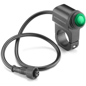 Interrupteur pour éclairage LED Interphone noir