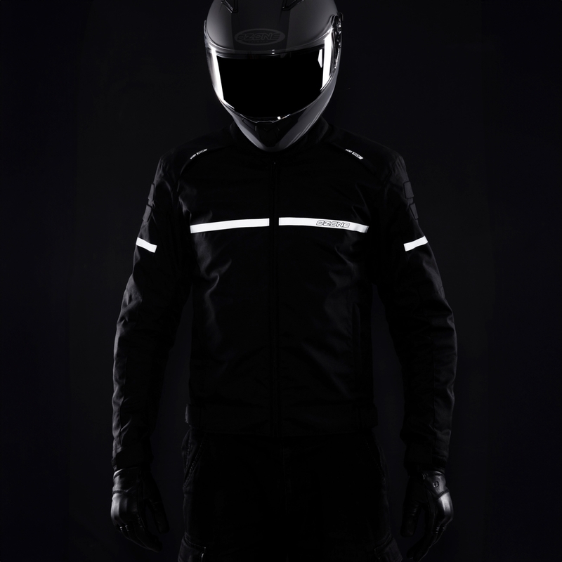 Veste de moto Ozone Rider noire