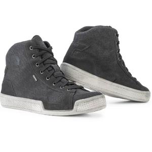 Eleveit Antibes WP Canvas Black Motorcycle Boots