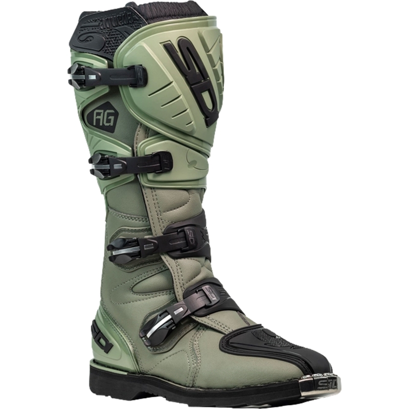 Bottes motocross SiDi Agueda vert-noir