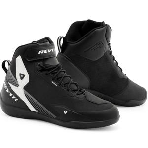 Bottes de moto Revit G-Force 2 H2O noires et blanches