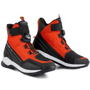 Bottes moto Shima Takeshi noir-rouge