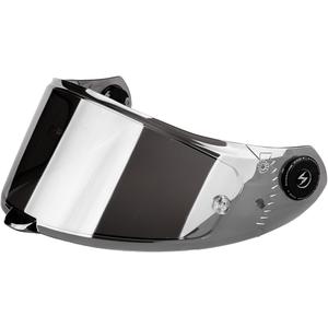 Visière Scorpion KDS-F-04 pour casques EXO-RACE Air, argent miroir