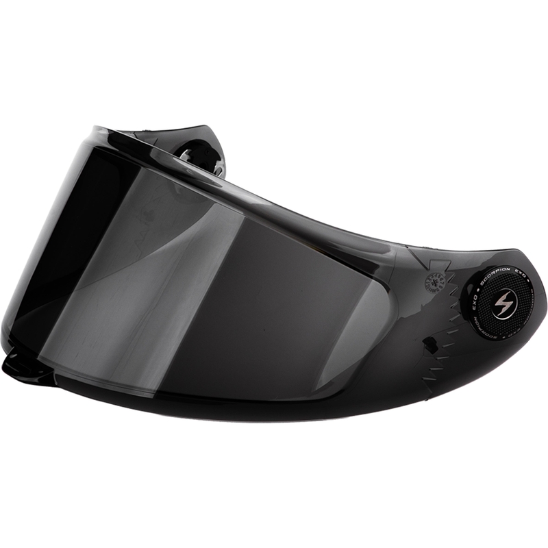 Visière Scorpion KDS-F-04 pour casques EXO-RACE Air, fumée foncée