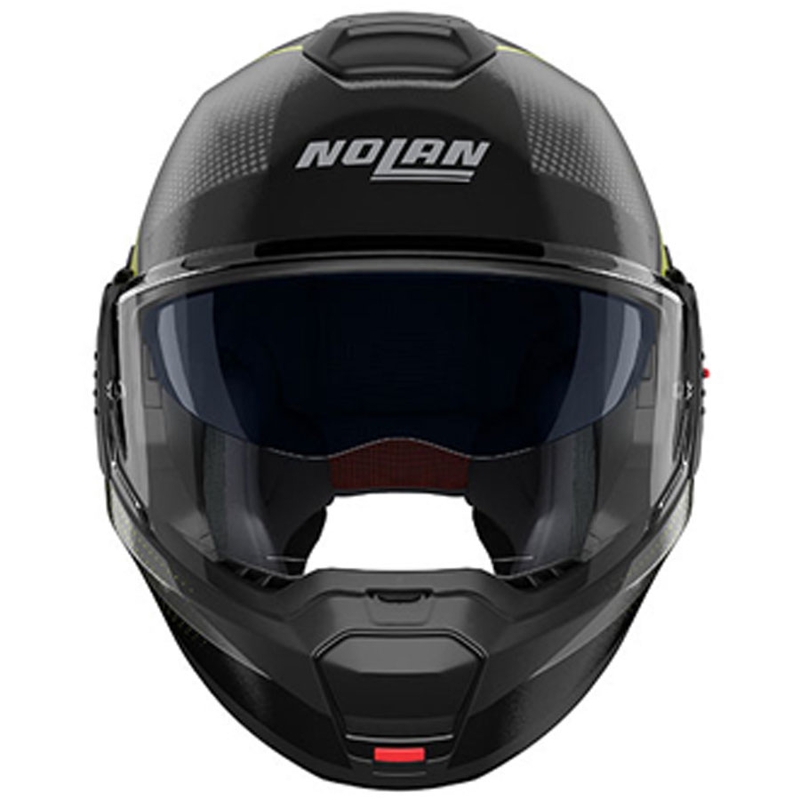 Casque de moto modulable Nolan N120-1 Ciclone gris-noir-vert mat