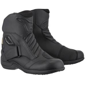 Bottes de moto Alpinestars New Land Gore-Tex noires