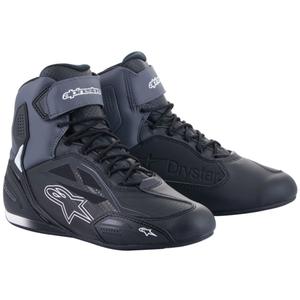 Bottes de moto Alpinestars Faster-3 Drystar noir-gris foncé