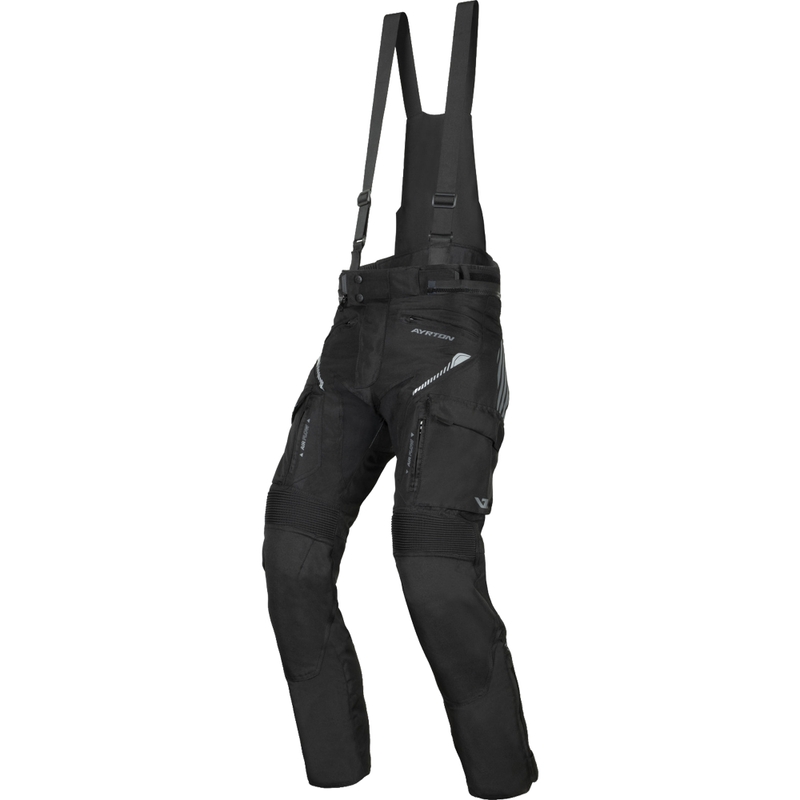 Pantalon de moto Ayrton Rally II noir-gris