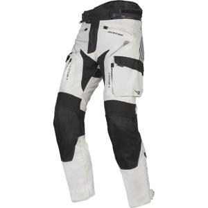Pantalon moto Ayrton Rally II blanc-noir-gris