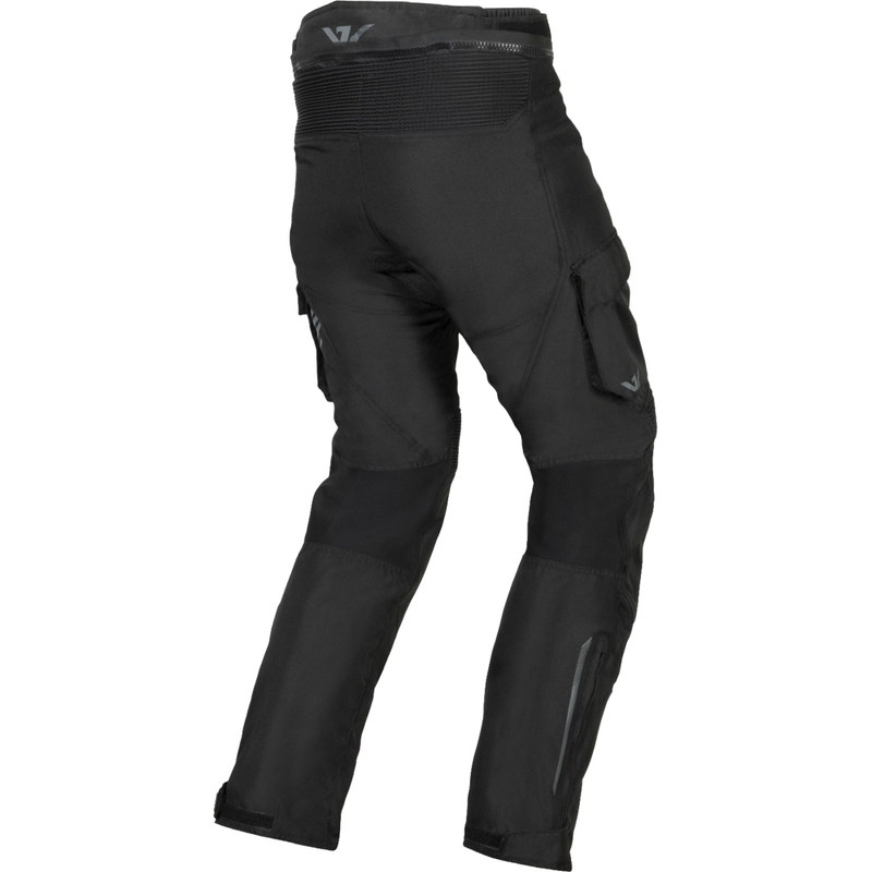 Short moto Ayrton Rally II noir-gris