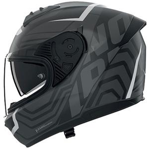 Casque intégral de moto Nolan N60-6 Eclettico 352 gris-noir