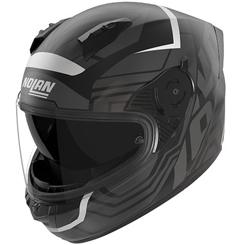 Casque intégral de moto Nolan N60-6 Eclettico 352 gris-noir