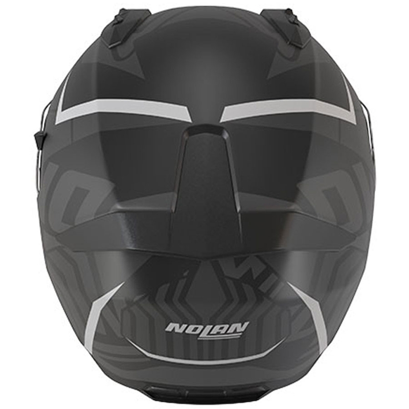 Casque intégral de moto Nolan N60-6 Eclettico 352 gris-noir