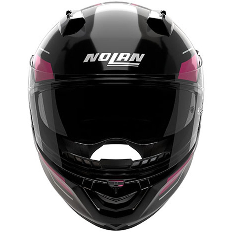 Casque intégral de moto Nolan N60-6 Sincrono 354 noir-rose