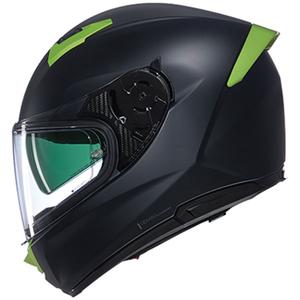 Casque intégral de moto Nolan N60-6 Classico Nobile noir-vert mat